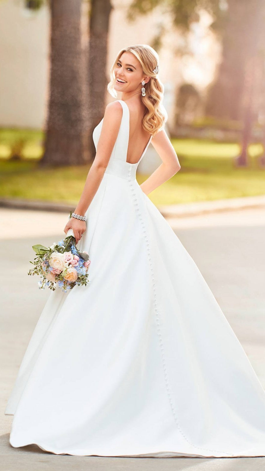 Mikado Satin Wedding Dresses