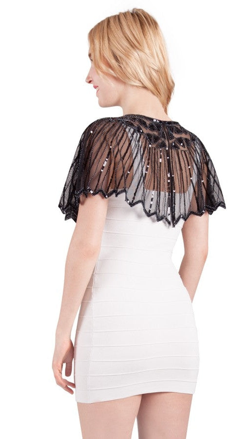 Miss Anne 13378 Beaded Cape