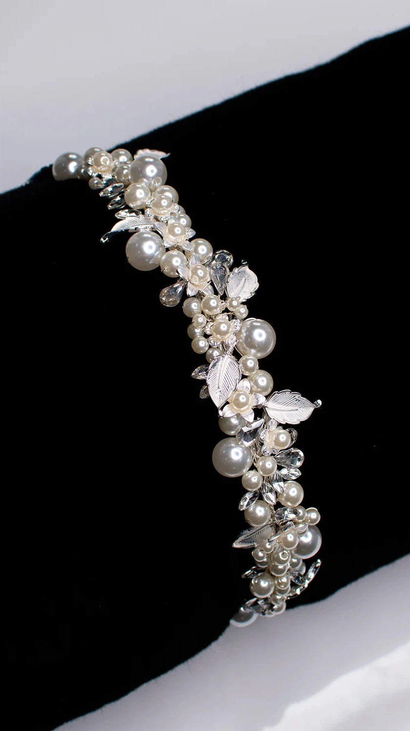 Heather Pearl Headband