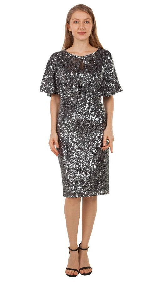 Miss Anne 220275 Cocktail Sequin Dress