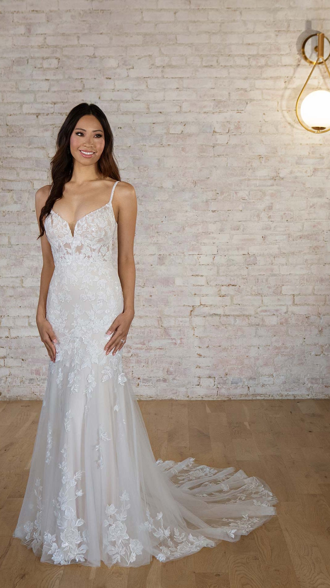 Stella York 7591 Ethereal Fit-n-flare Lace
