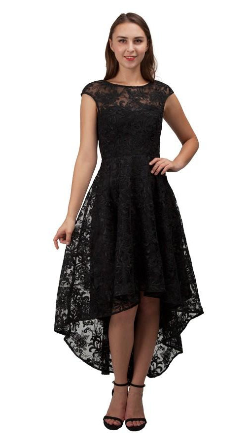 Miss Anne Hi-Low lace dress 219316