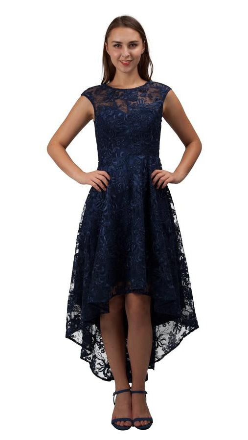 Miss Anne Hi-Low lace dress 219316