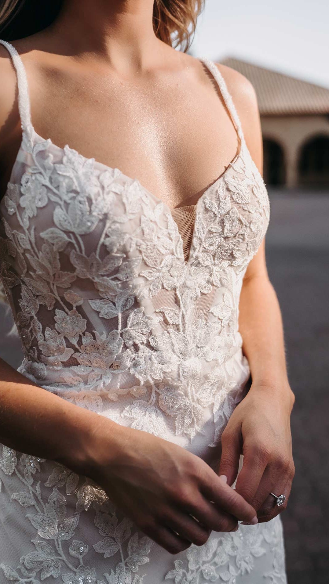 Stella York 7591 Ethereal Fit-n-flare Lace
