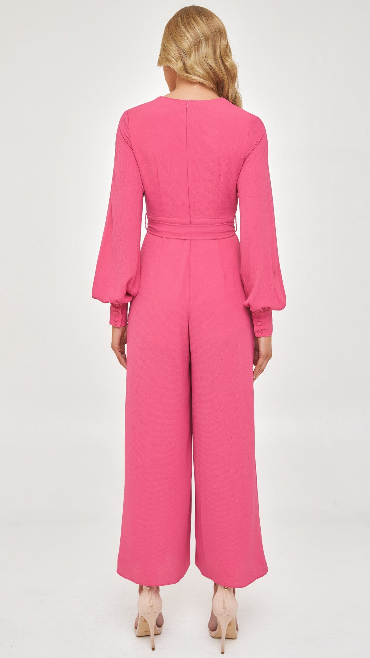 Hot Pink Jumpsuit SJP536A