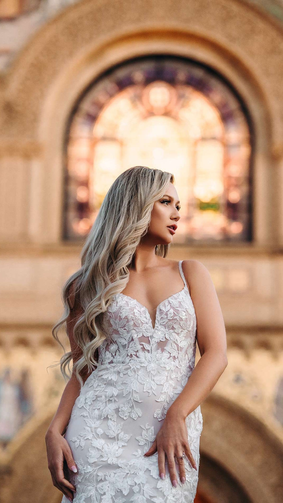 Stella York 7591 Ethereal Fit-n-flare Lace