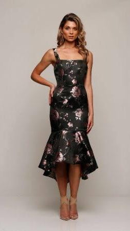 Romance Crushed Frill Dress RM202001