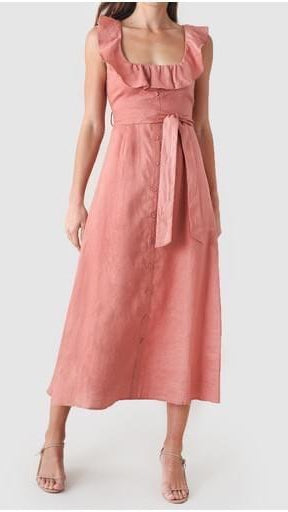 Amelius Bodhi Linen Midi Dress 4080-52232