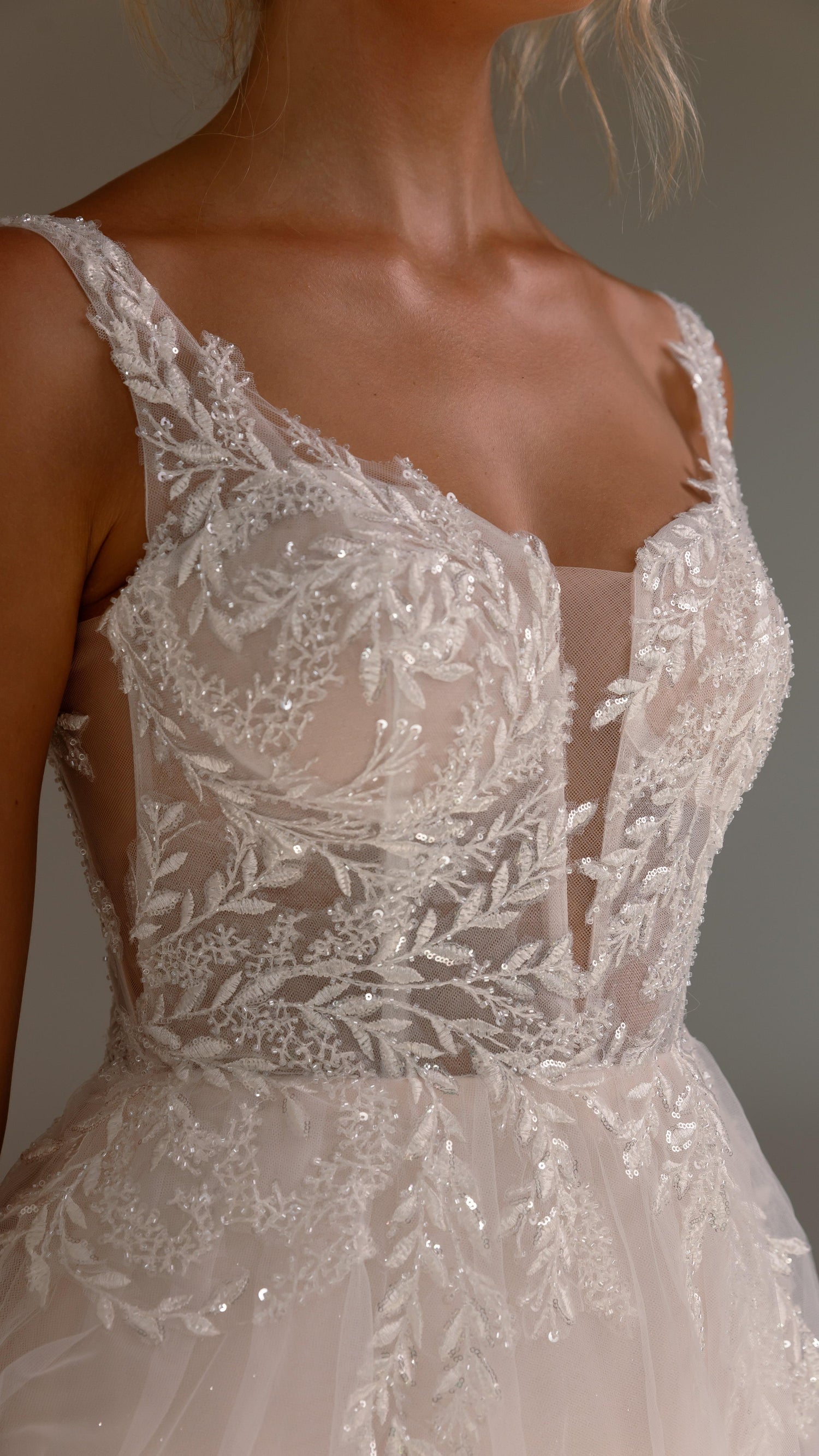 Plunge Wedding Dresses