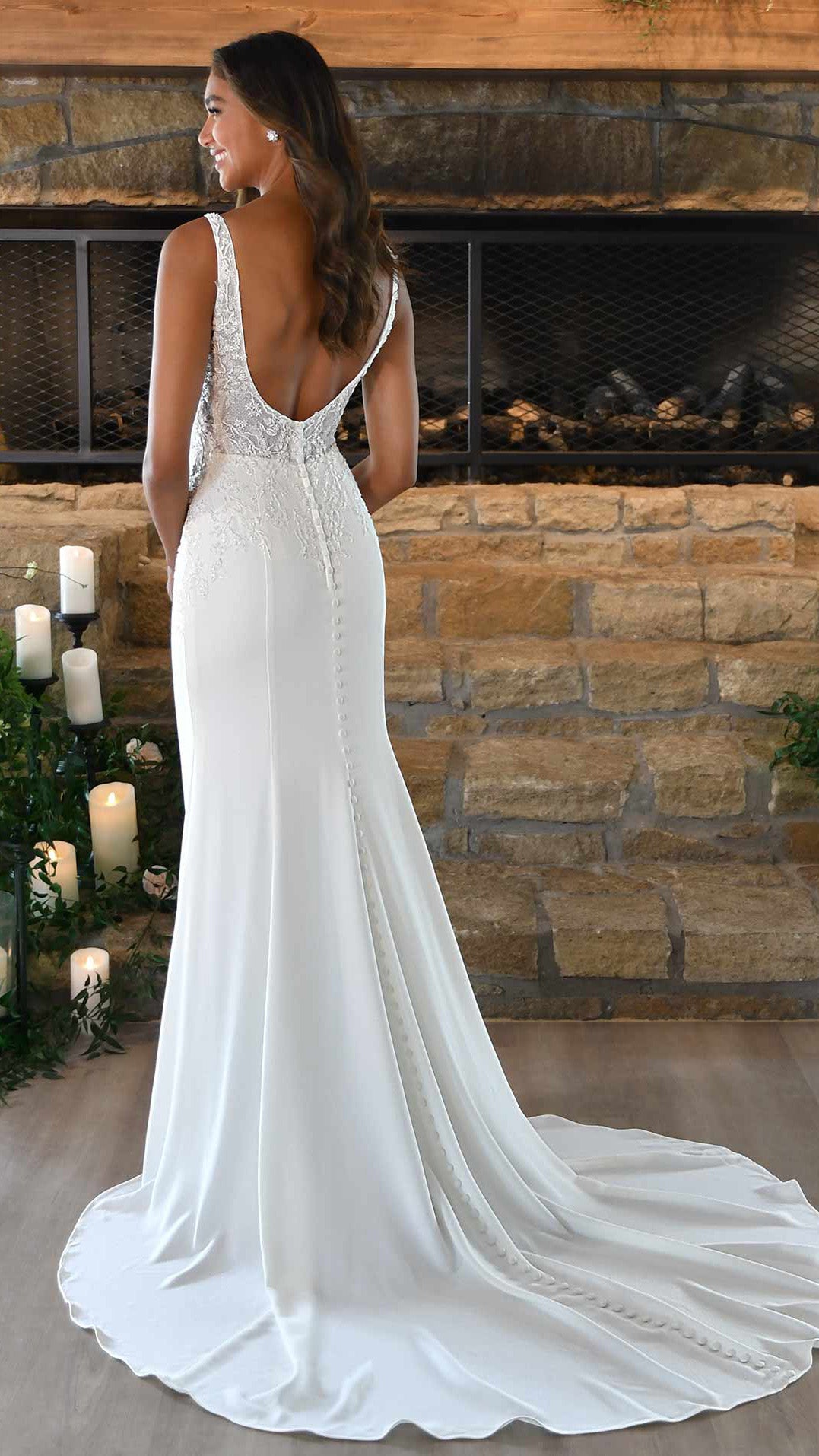 Low Back Wedding Dresses