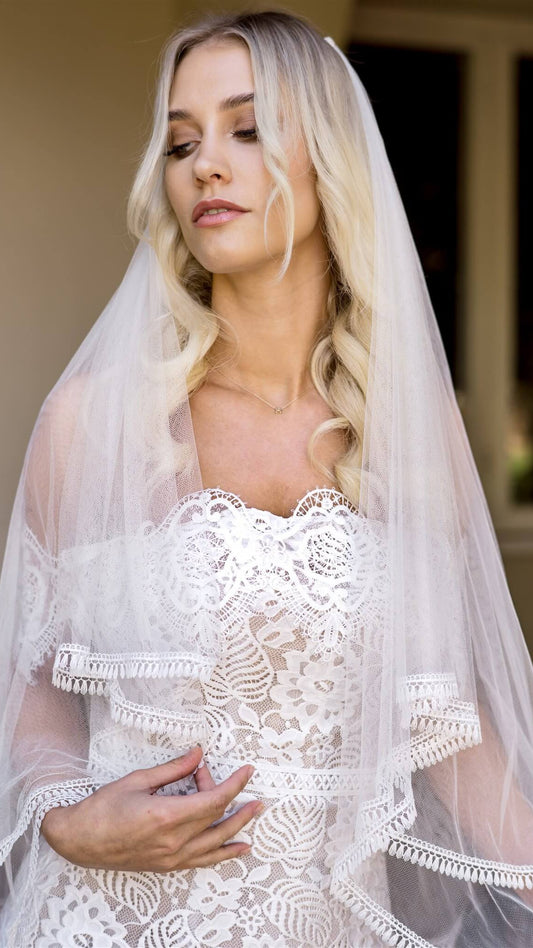 Boho veil