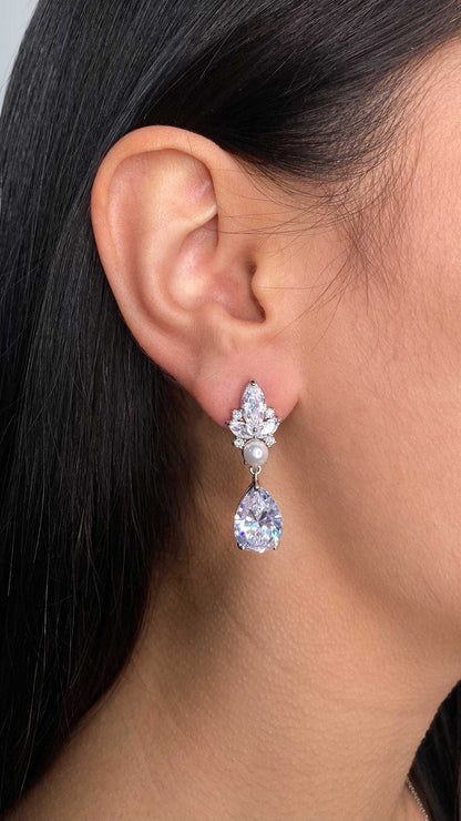 Elsa Crystal Earring