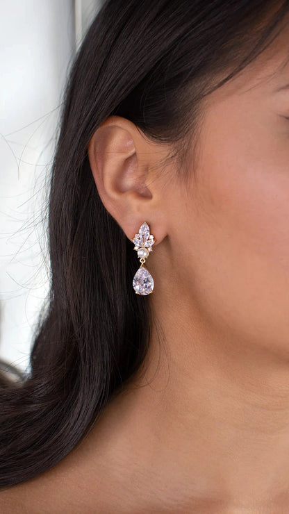 Elsa Crystal Earring