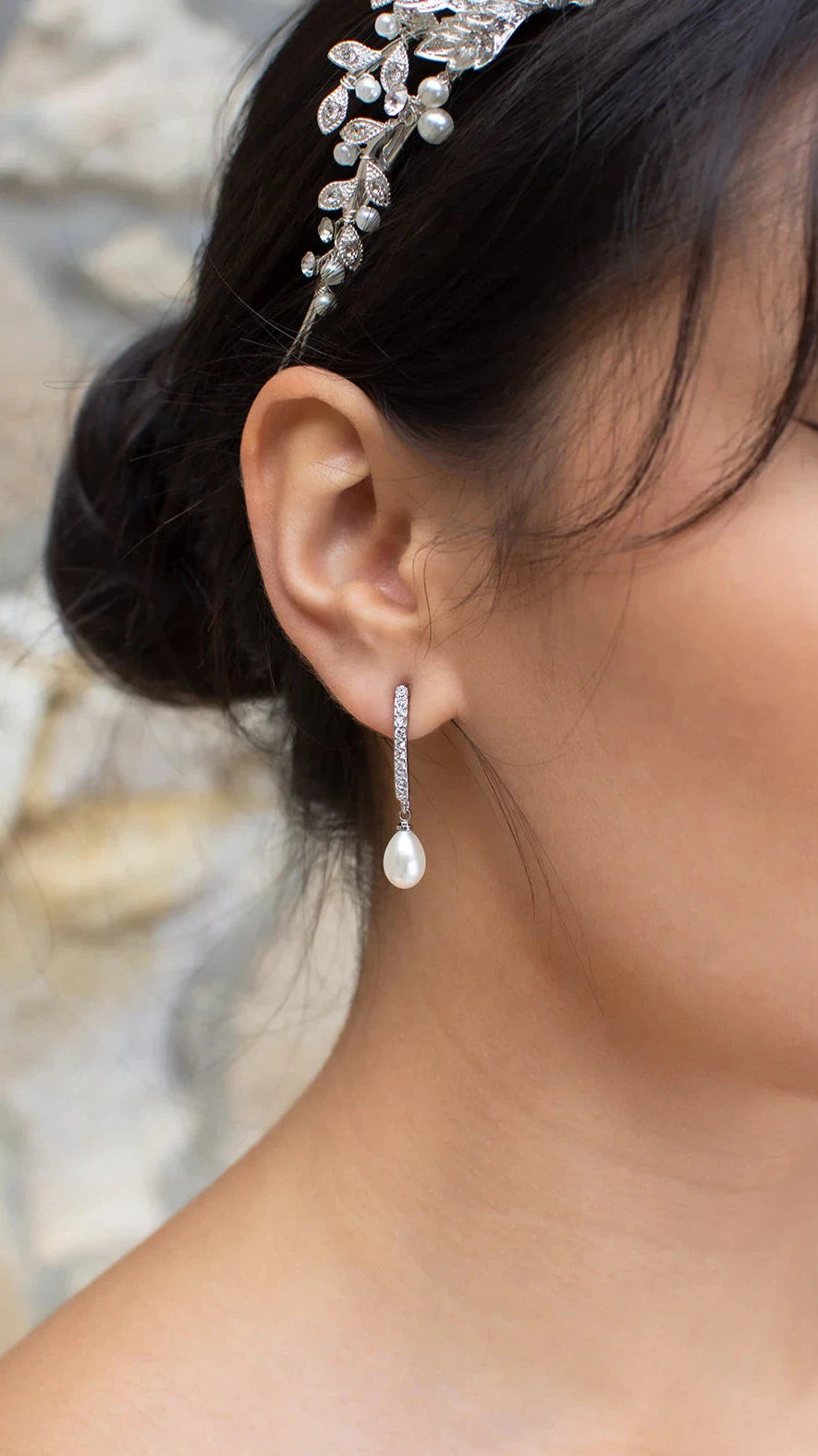 Audelia Long Drop Earring