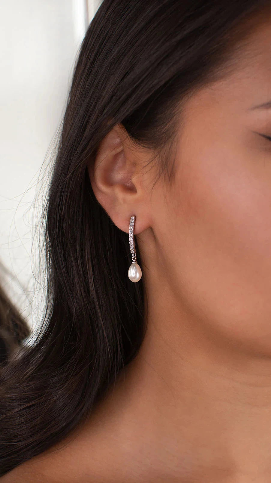 Audelia Long Drop Earring