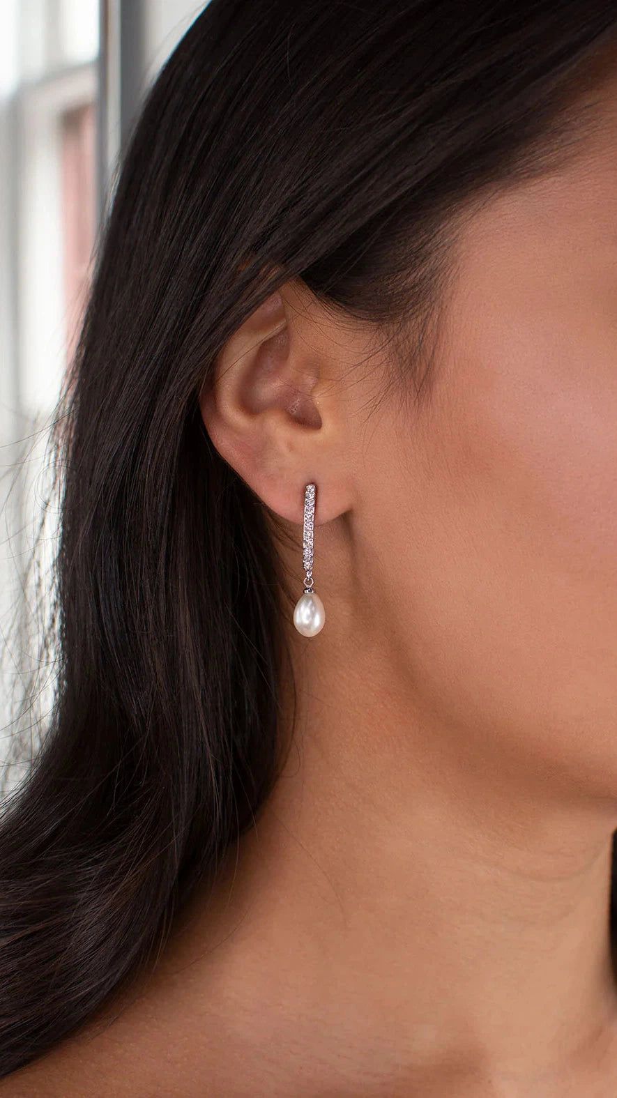 Audelia Long Drop Earring