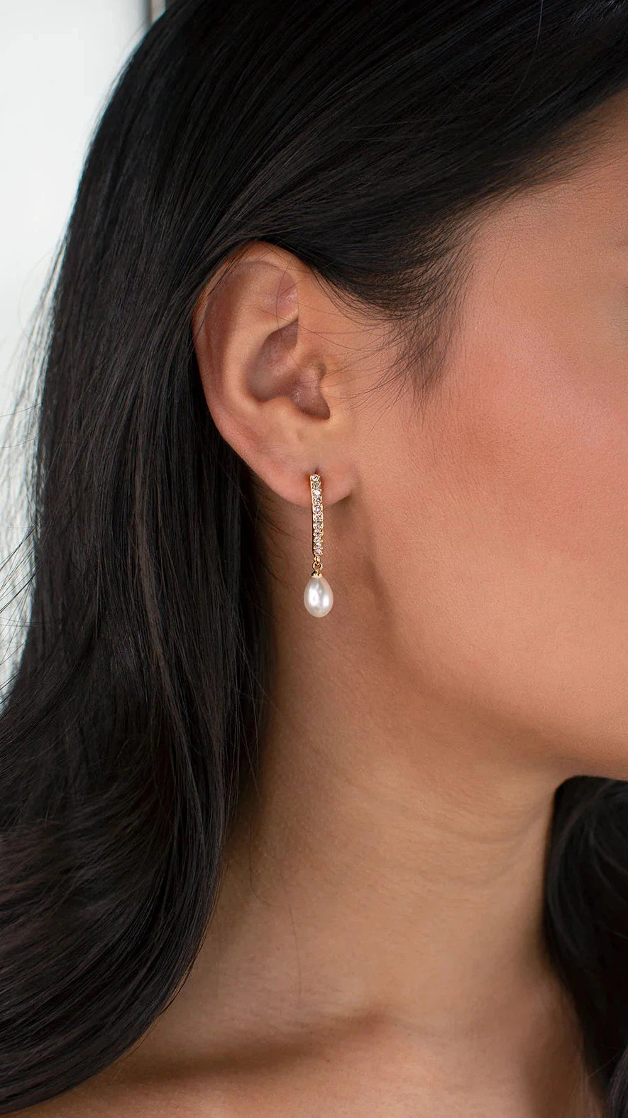 Audelia Long Drop Earring