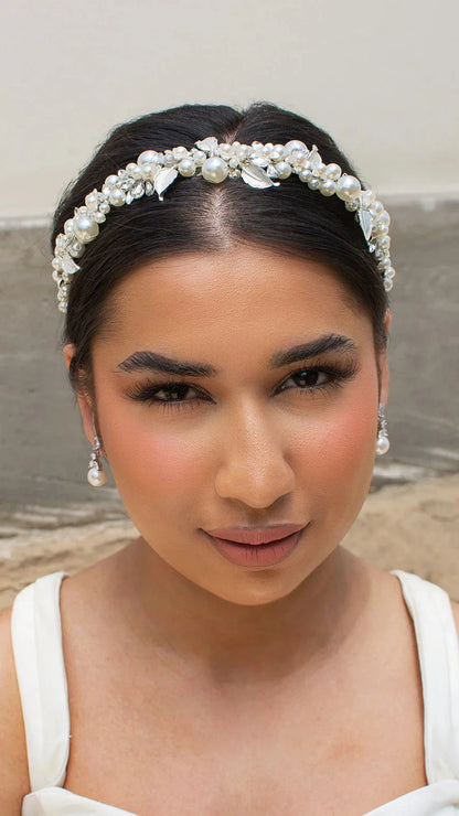 Heather Pearl Headband