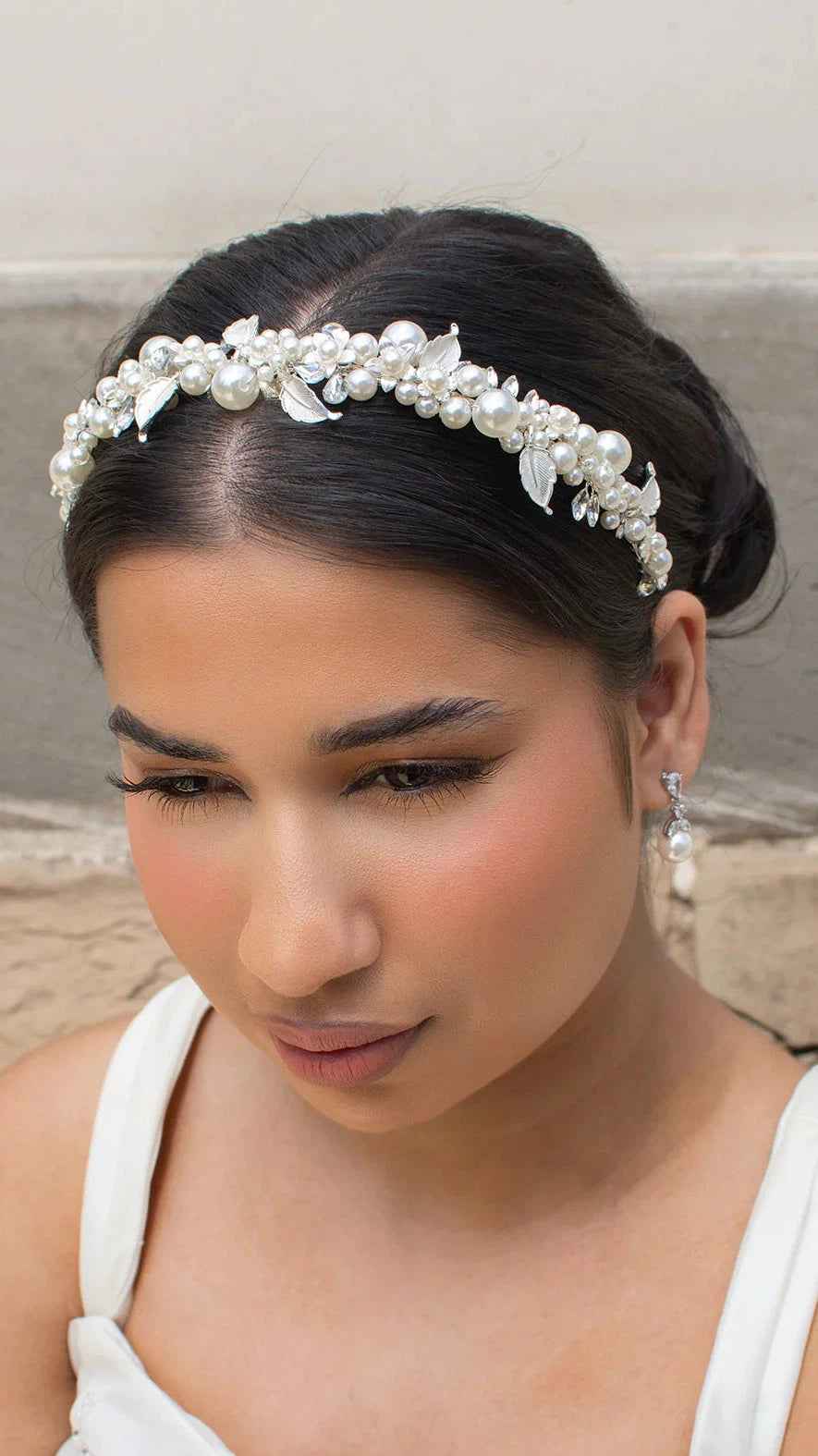 Heather Pearl Headband
