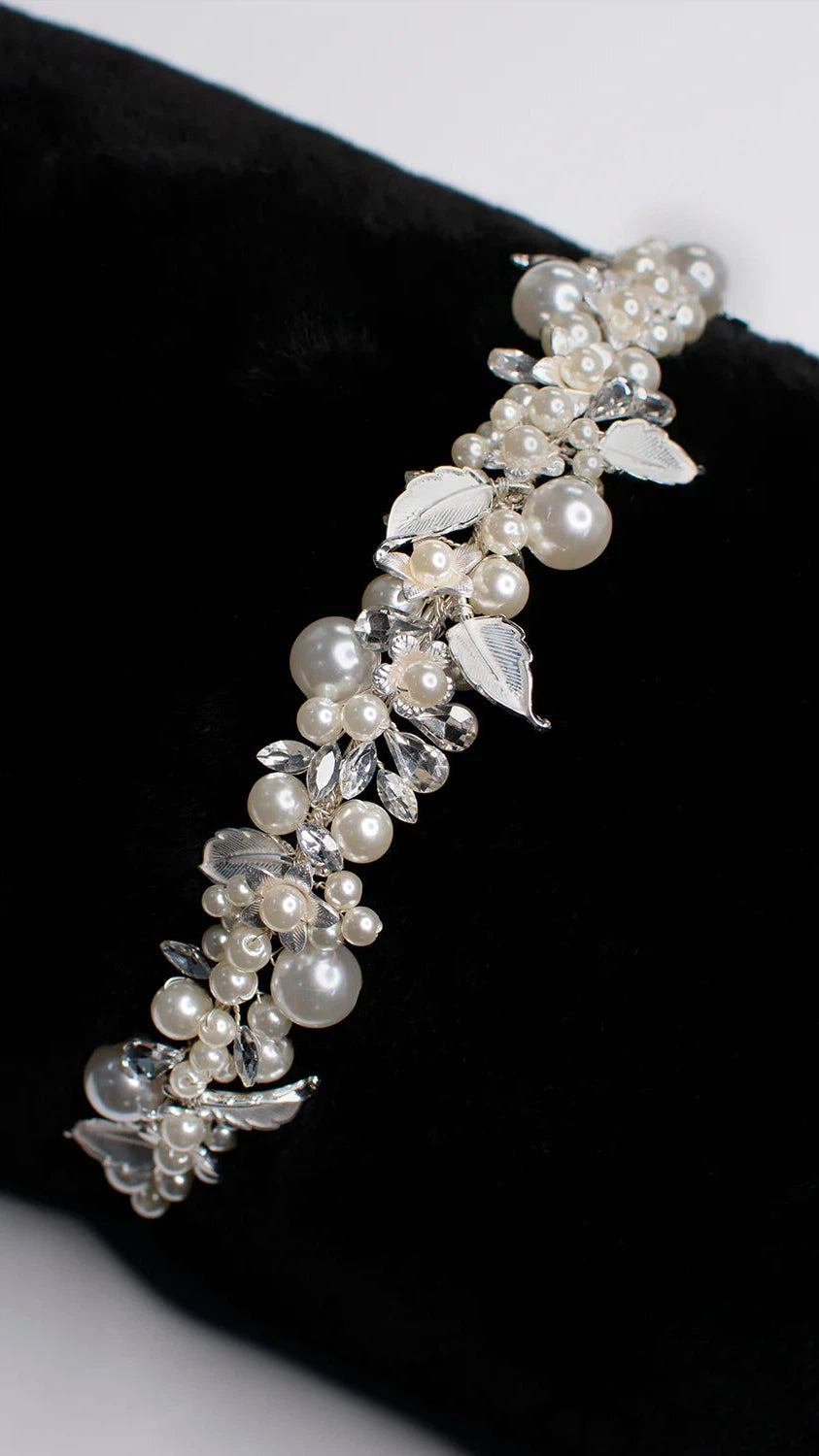 Heather Pearl Headband