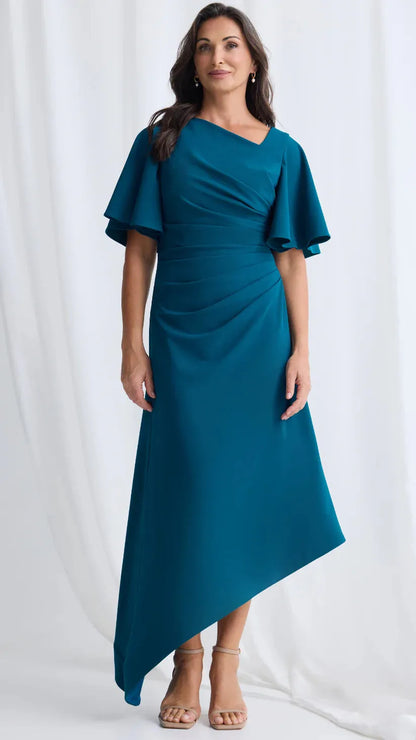 Martha Asymmetrical Hem Dress