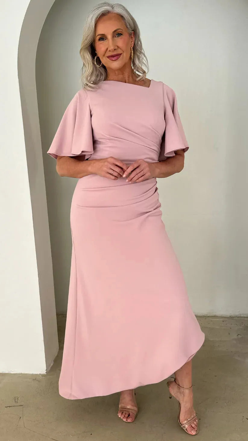 Martha Asymmetrical Hem Dress