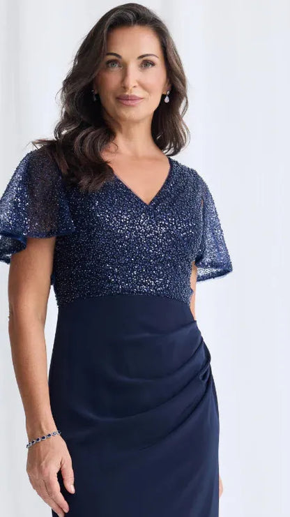 Joyce Beaded Pencil Dress