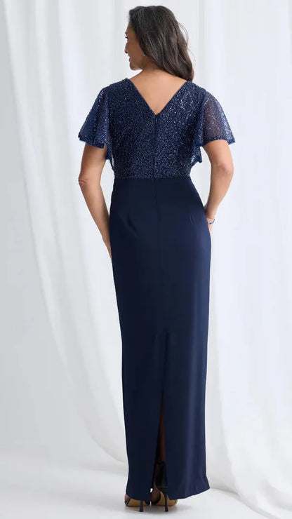 Joyce Beaded Pencil Dress