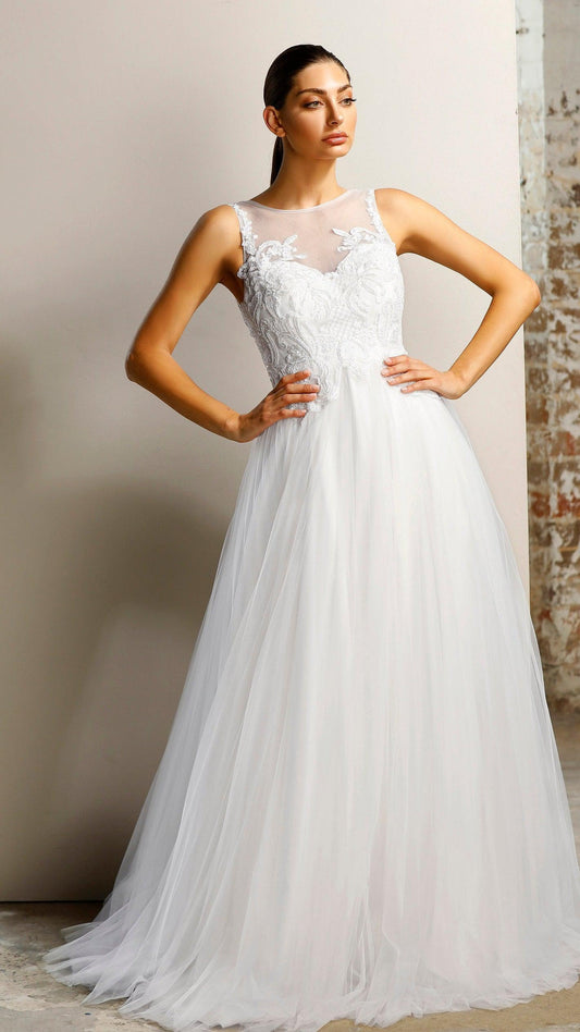 Nicoletta Bridal and Evening Gown JX1085