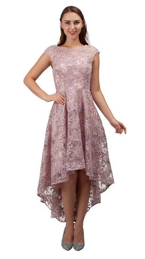 Miss Anne Hi-Low lace dress 219316