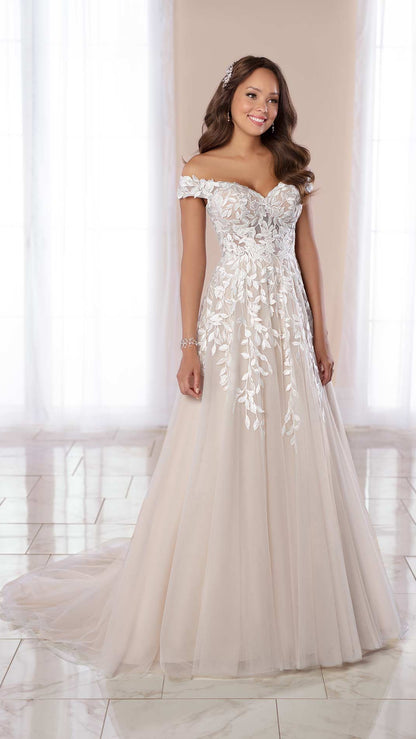 Stella York 7012 Romantic A-Line Wedding Dress