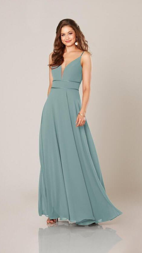 Sorella Vita 9306 Bridesmaid Dress with Double Banded Waist