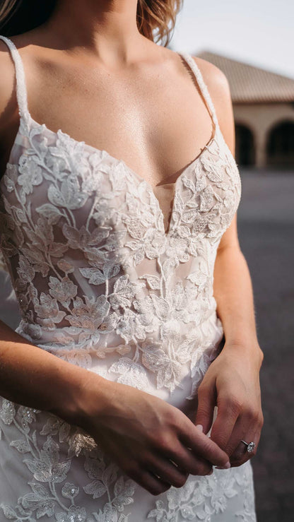 Stella York 7591 Ethereal Fit-n-flare Lace