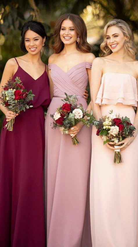 Strappy Boho Bridesmaid Dress 9132