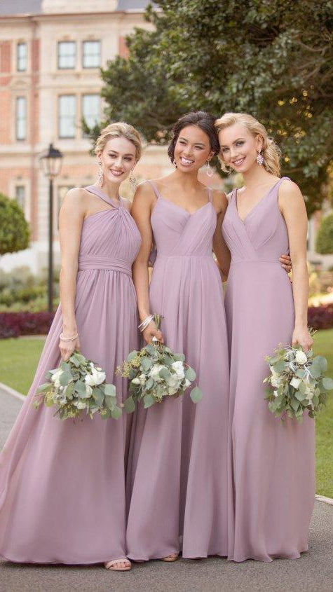 Romantic Grecian Bridesmaid 9072