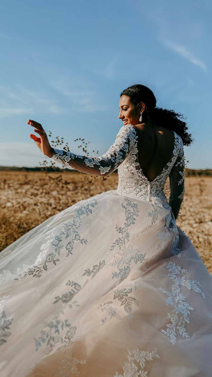 Stella York 7169 Romantic Lace Wedding Dress