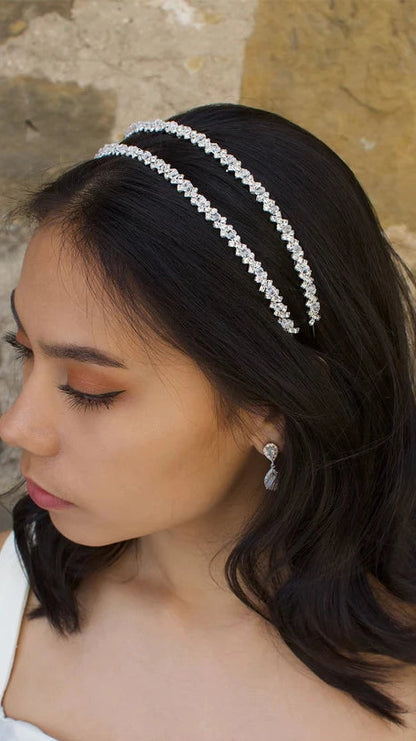 Genevieve Double Row Headband