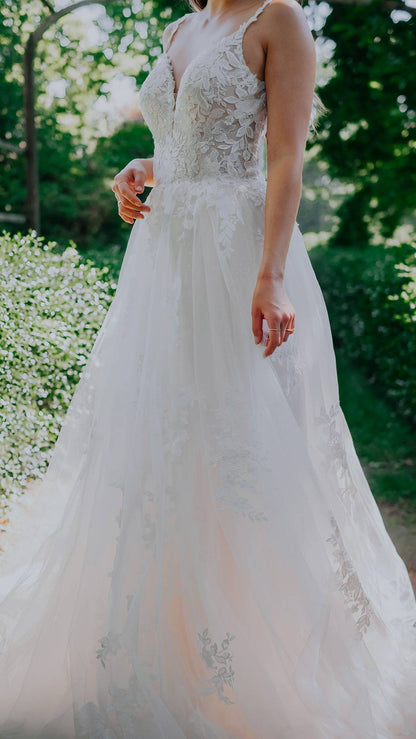 Stella York 7492 Romantic A-Line Wedding Dress