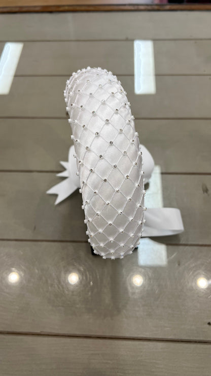 White Bridal Headband