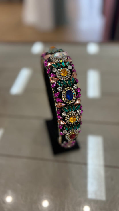 Colourful Jewelled Headband