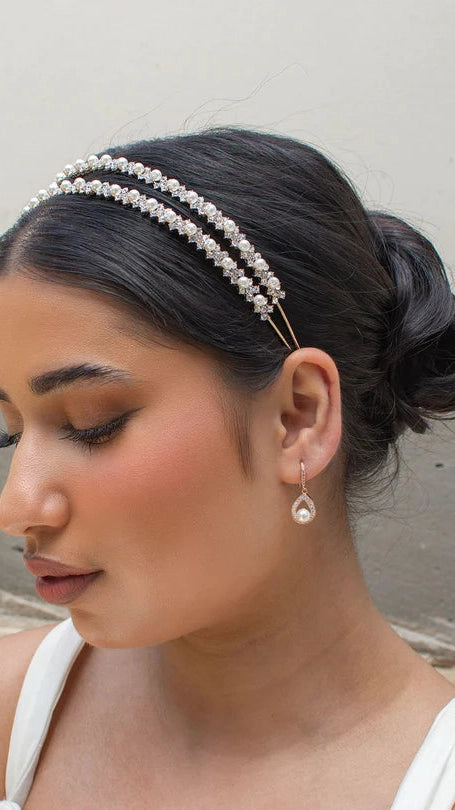 Genevieve Double Row Headband