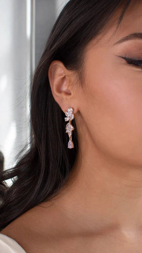 Claire Mid Length Drop Earring