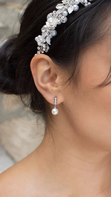Colette Small Pearl Drop Earring