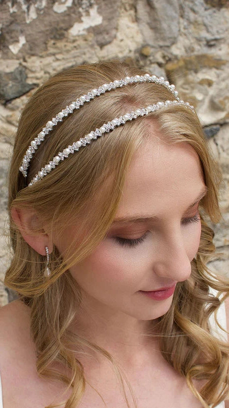 Genevieve Double Row Headband