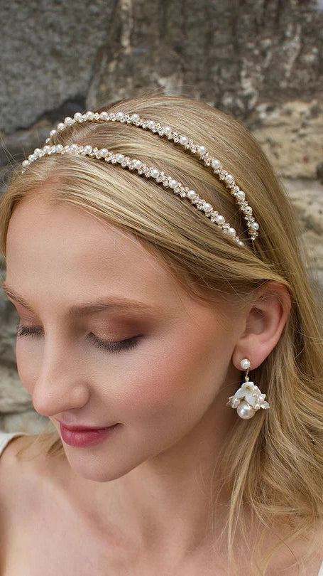 Genevieve Double Row Headband