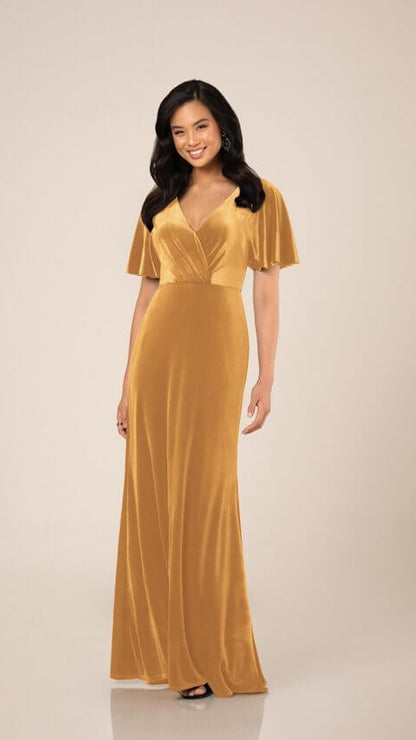Sorella Vita 9658 Velvet Bridesmaid Dress