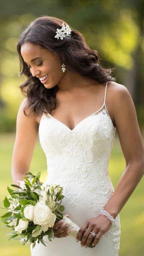 Stella York 6767 Beach Wedding Gown
