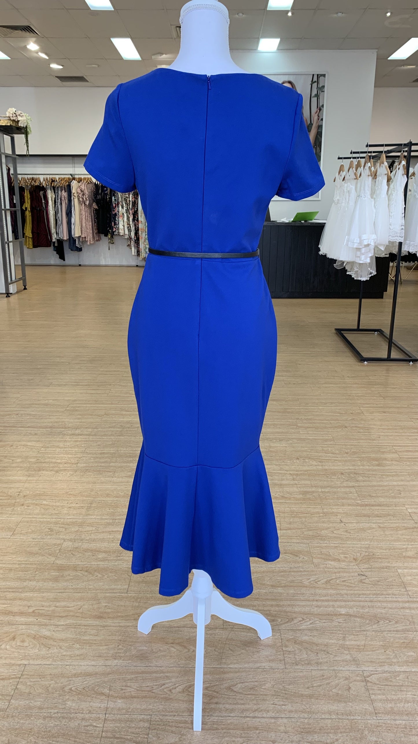 Corporate feel jersey stretch dress