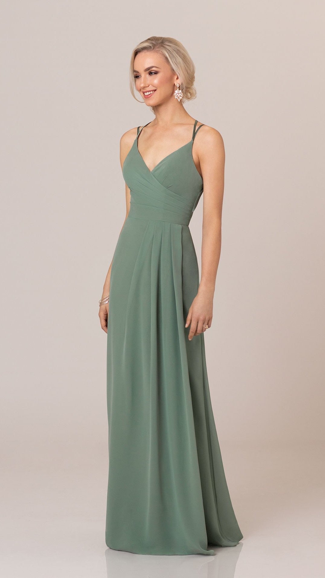 Flirty Bridesmaid Dress With Modern Back Detail - Sorella Vita 9258