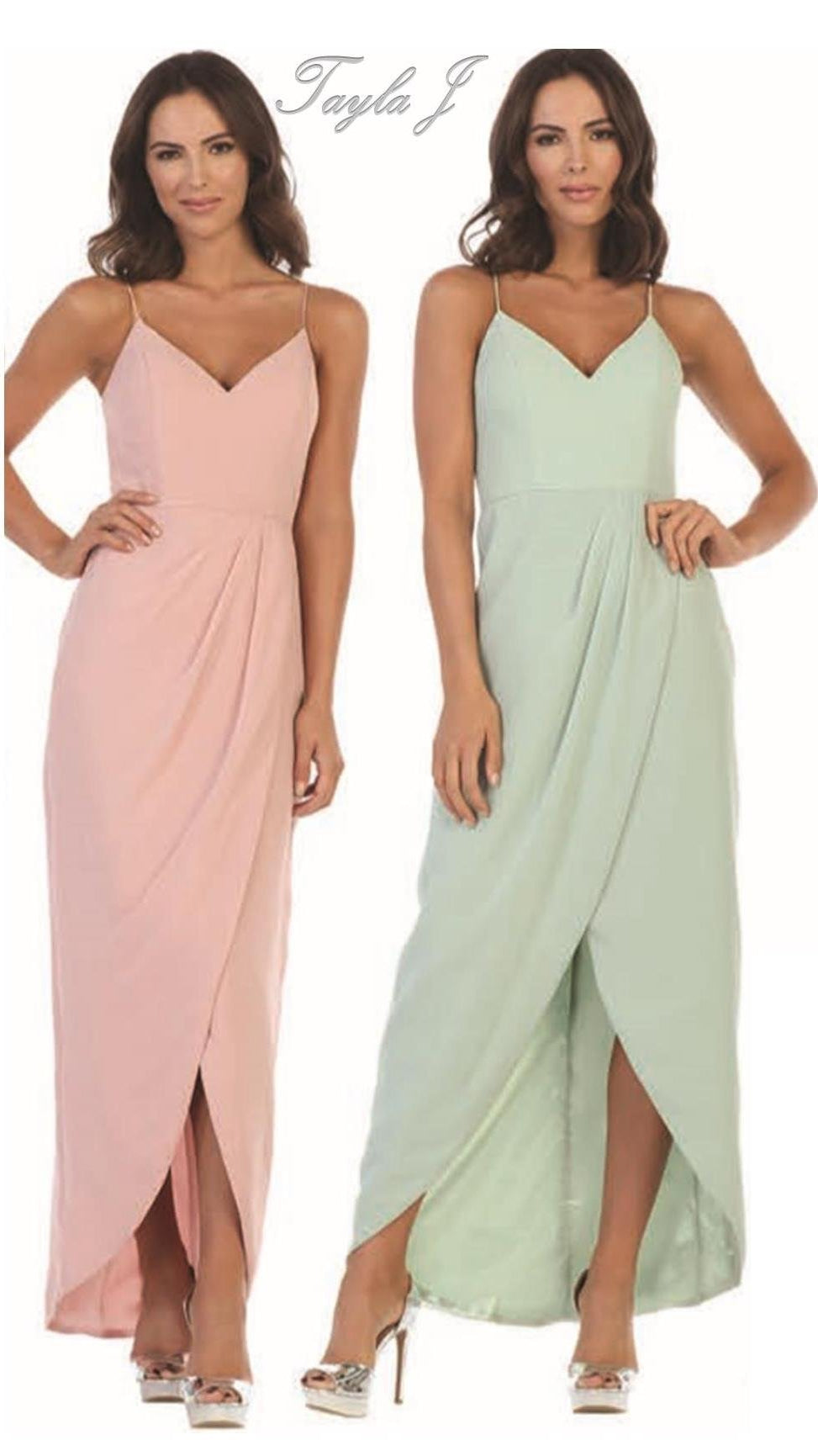 Tulip Style Bridesmaid Gown T2915 Wendy Ann